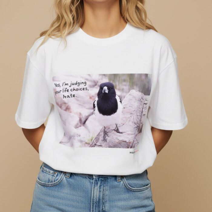 Judgy Bird Unisex Oversized T-shirt
